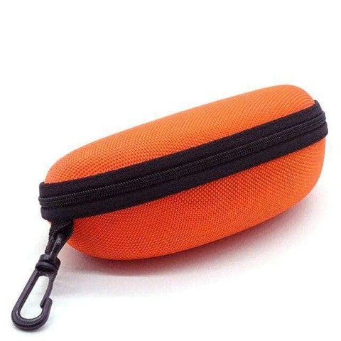 1PC Eye Glasses Sunglasses Hard Zipper Case Cover Bag Storage Box Portable Protector