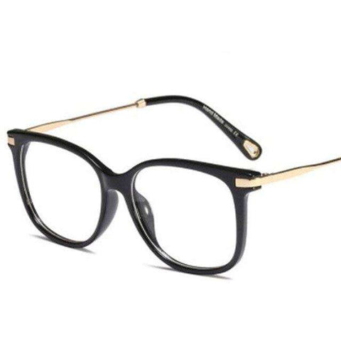 Women Square Frame Eyeglasses Blue Light Blocking Glasses Anti Blue Radiation Lens Women Mens Retro Black Blue Tan Shades