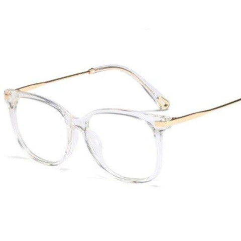 Women Square Frame Eyeglasses Blue Light Blocking Glasses Anti Blue Radiation Lens Women Mens Retro Black Blue Tan Shades
