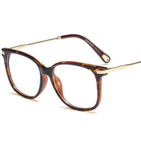 Women Square Frame Eyeglasses Blue Light Blocking Glasses Anti Blue Radiation Lens Women Mens Retro Black Blue Tan Shades