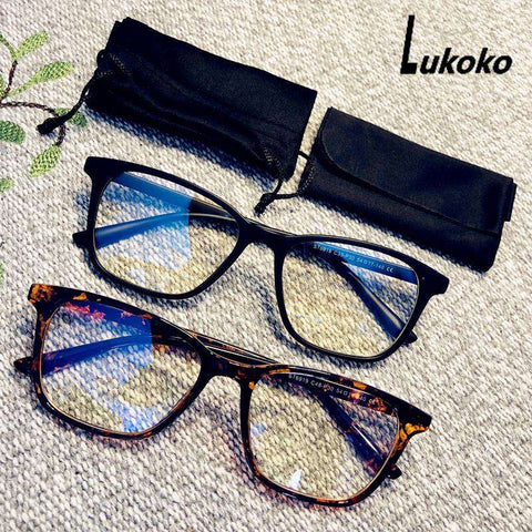 LUKOKO anti blue light ray radiation glasses for computer gaming glasses men women blue blocking blocker Goggles gafas luz azul