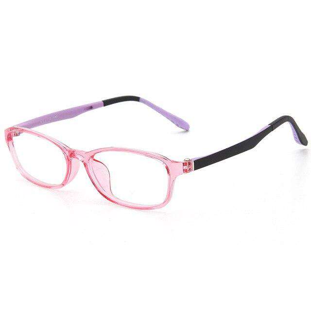 Anti Computer Blue Light Glasses Children Rectangle Boys Girls Flexible Eyeglasses Kids Blocking Game blue Ray Filter UV Eyewear