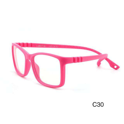 iboode Silicone Kids Glasses Frame Boys Girls Anti-blue Light Eye Protection Eyewear Blue Light Blocking Children Glasses Frames