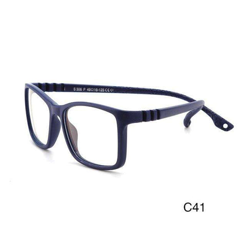 iboode Silicone Kids Glasses Frame Boys Girls Anti-blue Light Eye Protection Eyewear Blue Light Blocking Children Glasses Frames