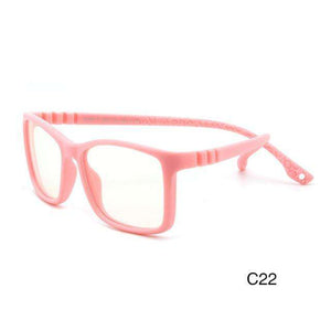iboode Silicone Kids Glasses Frame Boys Girls Anti-blue Light Eye Protection Eyewear Blue Light Blocking Children Glasses Frames