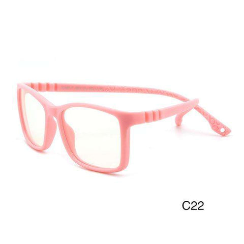 iboode Silicone Kids Glasses Frame Boys Girls Anti-blue Light Eye Protection Eyewear Blue Light Blocking Children Glasses Frames