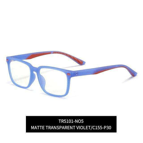 VCKA Kids Blue Light Blocking Glasses Anti Eye Strain Headache Computer Gaming Glasses UV400 protection for 7-12 Years Children
