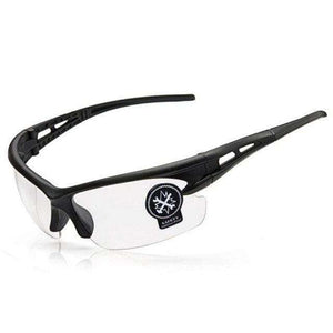 ROBESBON outdoor sport fishing cycling glasses eyewear bike sunglasses for men women UV400 protection. Transparent color