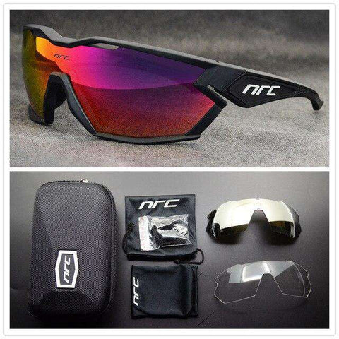brand 2019 NRC P-Ride Photochromic Cycling Glasses man Mountain Bike Bicycle Sport Cycling Sunglasses MTB Cycling Eyewear woman