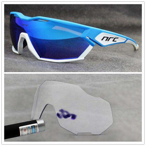 brand 2019 NRC P-Ride Photochromic Cycling Glasses man Mountain Bike Bicycle Sport Cycling Sunglasses MTB Cycling Eyewear woman
