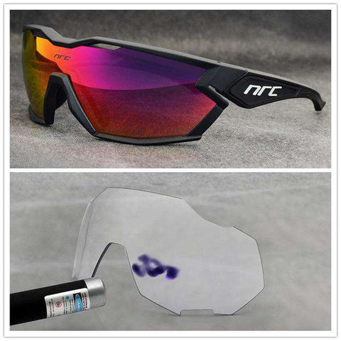 brand 2019 NRC P-Ride Photochromic Cycling Glasses man Mountain Bike Bicycle Sport Cycling Sunglasses MTB Cycling Eyewear woman