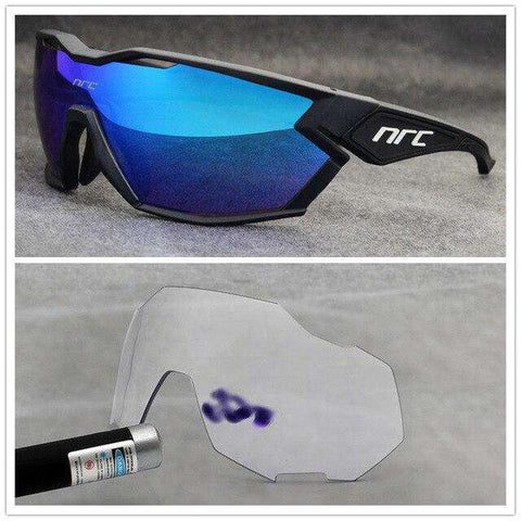 brand 2019 NRC P-Ride Photochromic Cycling Glasses man Mountain Bike Bicycle Sport Cycling Sunglasses MTB Cycling Eyewear woman