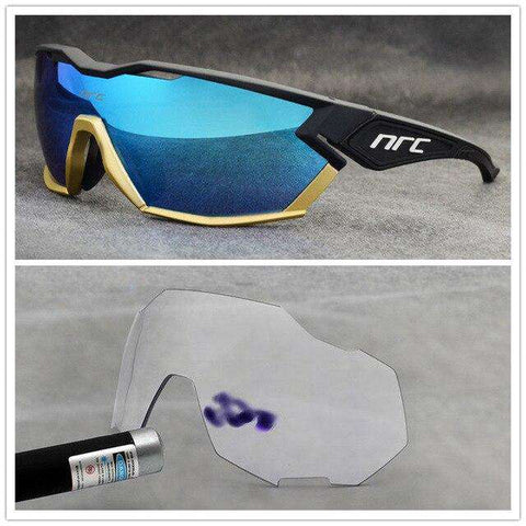 brand 2019 NRC P-Ride Photochromic Cycling Glasses man Mountain Bike Bicycle Sport Cycling Sunglasses MTB Cycling Eyewear woman