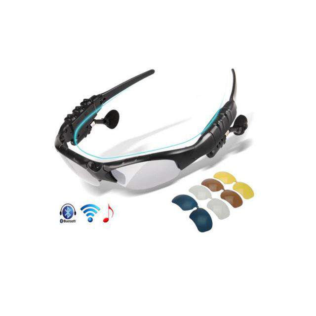 Polarized Cycling Glasses Bluetooth MP3 Phone  Sunglasses Bicycle Outdoor Sport 5 Len Sun Glasses for Men and Women