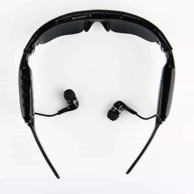 1080P Camera Glasses Mini DV DVR Camcorder Sunglasses Video Recorder Bluetooth Headphones Stero Music Player Mini Camera Glass
