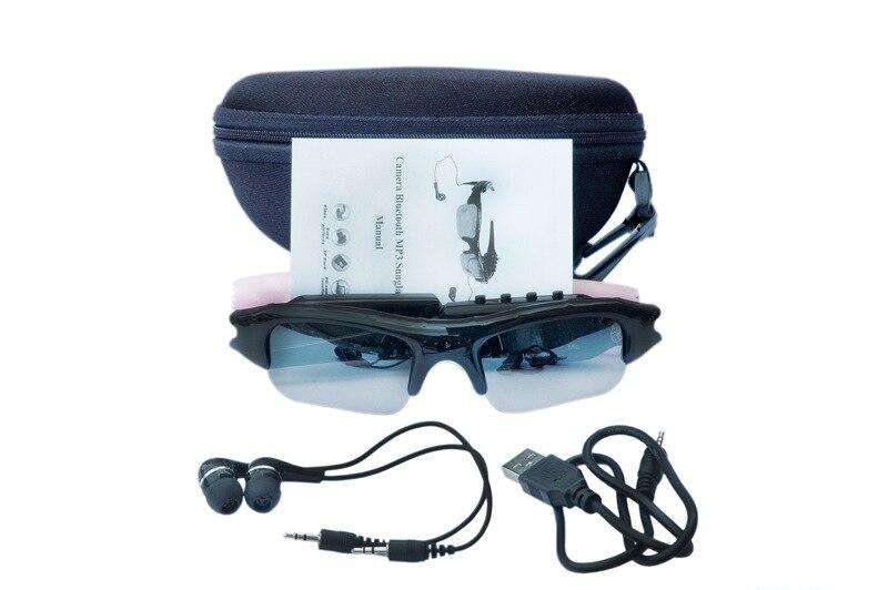 HD 720P Smart sunglasses Camera Eyewear Music Glasses Support TF Card Video Recorder DVR DV MP3 Camcorder free shipping in stock
