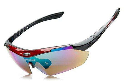 SPORTSHUB 5-Lenses Cycling Eyewear Sunglass Outdoor Cycling Glasses Bicycle Bike UV400 Sports Sun Glasses Sport Glasses C0001