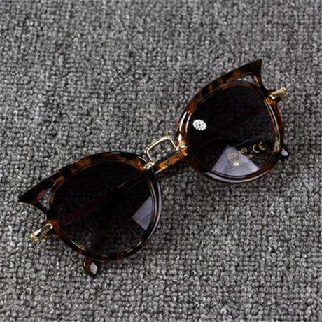 Beautyeye 2018 Kids Sunglasses Girls Brand Cat Eye Children Glasses Boys UV400 Lens Baby Sun glasses Cute Eyewear Shades Goggles