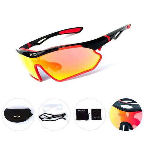 2018 Polarized Cycling Glasses Unisex UV400 Outdoor Sport Sunglasses Motorcycle Bicycle Riding Fietsbr Windproof Fishing Eyewear