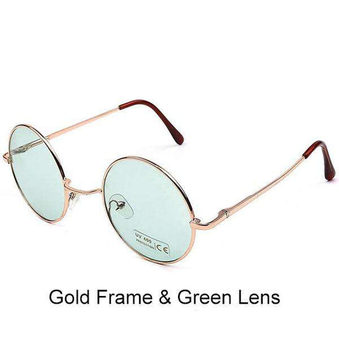 Pro Acme Retro Round Sunglasses Women Brand Designer Hippy 60S Lennon Vintage Sun Glasses De Sol Gafas lunette CC0253