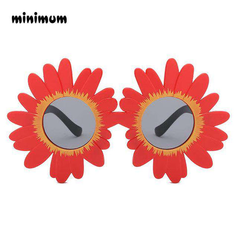 MINIMUM 2018 fashion Sun Flower Round Cute kids sunglasses UV400 girl Lovely baby glasses Children Safe and Comfortable Eyewear