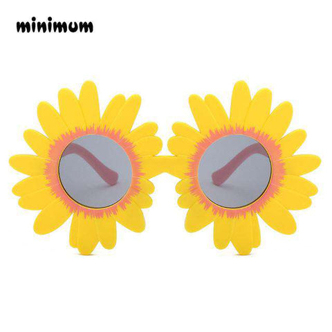 MINIMUM 2018 fashion Sun Flower Round Cute kids sunglasses UV400 girl Lovely baby glasses Children Safe and Comfortable Eyewear