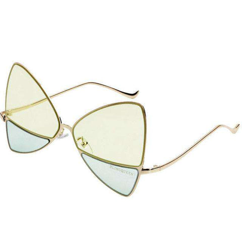 Mother&Kids Same Style Triangle Shaped Photochromic lens Cool sunglasses Girls 5-12 year children sun glasses summer eyewear N92