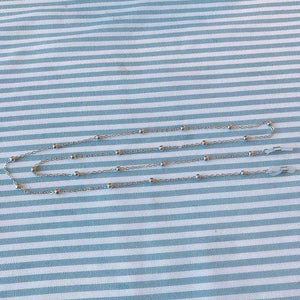 Fashion Chic Womens Gold Silver Eyeglass Chains Sunglasses Reading Beaded Glasses Chain Eyewears Cord Holder neck strap Rope