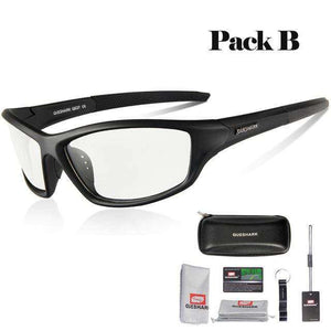 Queshark Photochromic Cycling Eyewear Bicycle Bike Glasses Outdoor Sport MTB Bicycle Bike Sunglasses Goggles Bike Racing Glasses