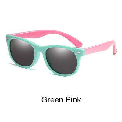 Ralferty Kids Sunglasses Polarized (5% OFF ORDER ANY 2) TR90 Flexible Frame UV400 Pink Baby Boy Girl Children Sun Glasses Infant