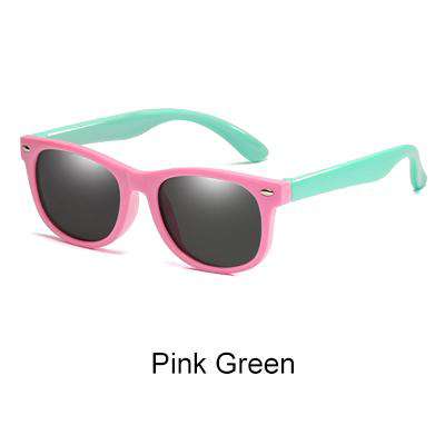 Ralferty Kids Sunglasses Polarized (5% OFF ORDER ANY 2) TR90 Flexible Frame UV400 Pink Baby Boy Girl Children Sun Glasses Infant