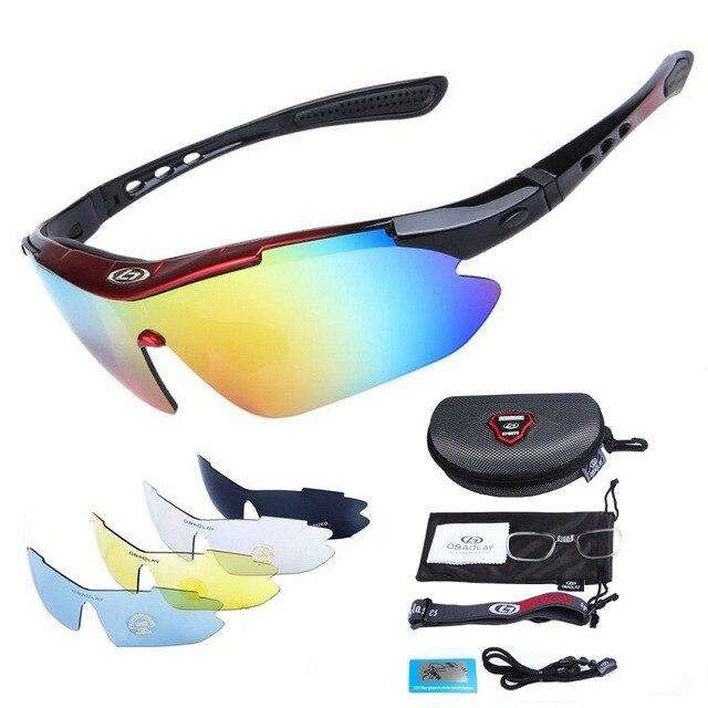 Men Sport Cycling Glasses Polarized Riding Sunglasses Outdoor Bicycle UV 400 Goggles for Running Fishing Driving Mountain Bike