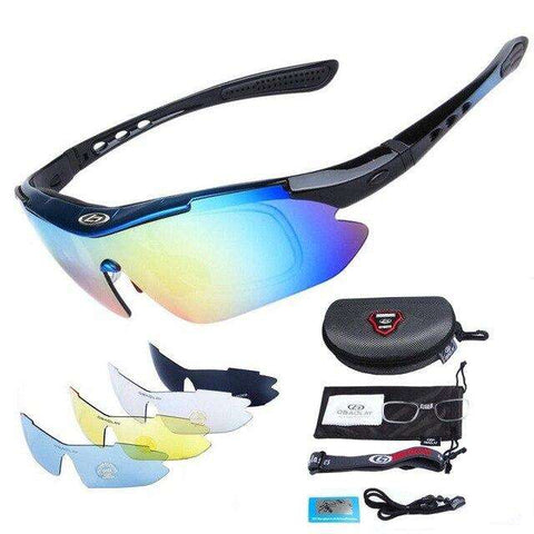 Men Sport Cycling Glasses Polarized Riding Sunglasses Outdoor Bicycle UV 400 Goggles for Running Fishing Driving Mountain Bike