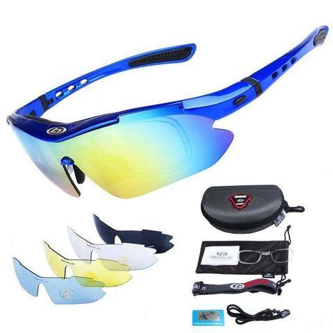 Men Sport Cycling Glasses Polarized Riding Sunglasses Outdoor Bicycle UV 400 Goggles for Running Fishing Driving Mountain Bike
