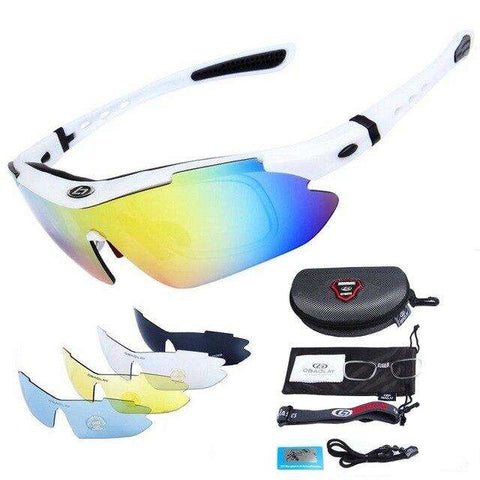 Men Sport Cycling Glasses Polarized Riding Sunglasses Outdoor Bicycle UV 400 Goggles for Running Fishing Driving Mountain Bike