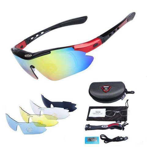 Men Sport Cycling Glasses Polarized Riding Sunglasses Outdoor Bicycle UV 400 Goggles for Running Fishing Driving Mountain Bike
