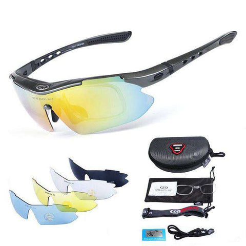 Men Sport Cycling Glasses Polarized Riding Sunglasses Outdoor Bicycle UV 400 Goggles for Running Fishing Driving Mountain Bike