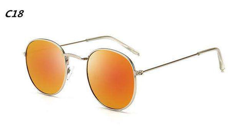 DJXFZLO Luxury Sunglasses Women/Men Brand Designer Glasses Lady Oval Sun Glasses Small Metal Frame  Oculos De Sol Gafas