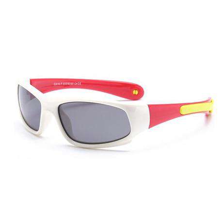 No easily broken Kids TR90 Polarized Sunglasses Children Safety Brand Glasses Flexible Rubber Oculos Infantil