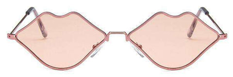 Sexy Red Lips Sunglasses 90S Hippie Vintage sun galsses for Women Festival Rave Party Sun Glasses Ladies Eyeglasses