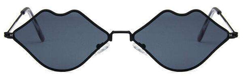 Sexy Red Lips Sunglasses 90S Hippie Vintage sun galsses for Women Festival Rave Party Sun Glasses Ladies Eyeglasses
