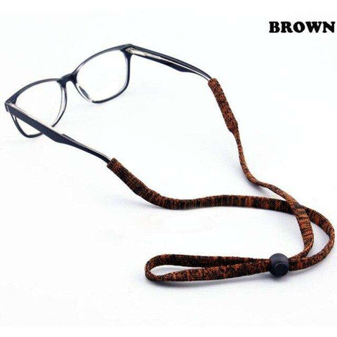 Outdoor Sports Special Glasses Lanyards Wearing Neck Holding Wire Adjustable Sunglasses Strap Eyeglass Glasses Ropes Anti-skid