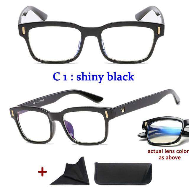 Anti Blue Rays Computer Glasses Men Blue Light Gaming Glasses Protection Spectacles Blue Light Blocking