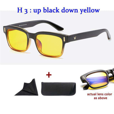 Anti Blue Rays Computer Glasses Men Blue Light Gaming Glasses Protection Spectacles Blue Light Blocking
