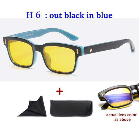 Anti Blue Rays Computer Glasses Men Blue Light Gaming Glasses Protection Spectacles Blue Light Blocking