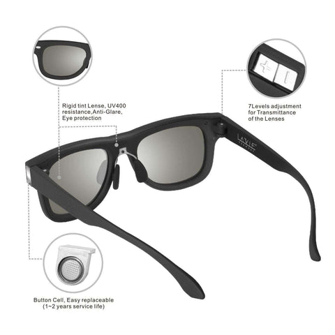 2019 Electronic Diming Sunglasses LCD Original Design Liquid Crystal Polarized Lenses Factory Direct Supply Patent Technology
