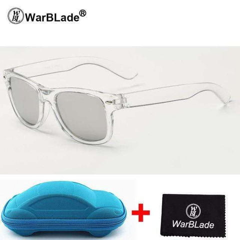 WarBLade Cool Sunglasses for Kids Sun Glasses for Children Boys Girls Sunglass UV 400 Protection with Case Children Gift