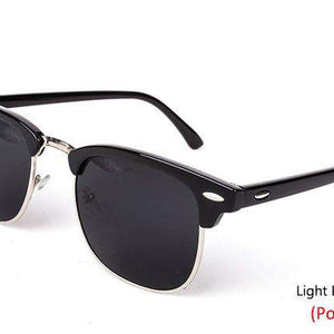 RBROVO 2019 Semi-Rimless Brand Designer Sunglasses Women/Men Polarized UV400 Classic Oculos De Sol Gafas Retro Eyeglasses