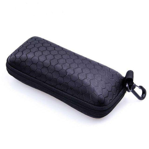 Fashion Newly Protable Rectangle Zipper Sunglasses Hard Eye Glasses Case Protector Box Eyewear Cases Bags