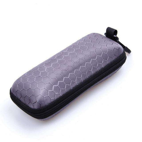 Fashion Newly Protable Rectangle Zipper Sunglasses Hard Eye Glasses Case Protector Box Eyewear Cases Bags